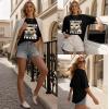 image:imageWomens Oversized T Shirts Graphic Tees Summer Short Sleeve Casual Loose Crewneck Basic Tunic Tops Trendy 2026Black Cat