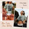 image:imageWomens Oversized T Shirts Graphic Tees Summer Short Sleeve Casual Loose Crewneck Basic Tunic Tops Trendy 2026Green