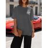 image:imageWomens Oversized T Shirts Graphic Tees Summer Short Sleeve Casual Loose Crewneck Basic Tunic Tops Trendy 2026Grey1