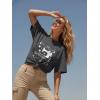 image:imageWomens Oversized T Shirts Graphic Tees Summer Short Sleeve Casual Loose Crewneck Basic Tunic Tops Trendy 2026Grey2