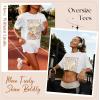 image:imageWomens Oversized T Shirts Graphic Tees Summer Short Sleeve Casual Loose Crewneck Basic Tunic Tops Trendy 2026White