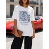 image:imageWomens Oversized T Shirts Graphic Tees Summer Short Sleeve Casual Loose Crewneck Basic Tunic Tops Trendy 2026White Flower