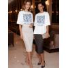 image:imageWomens Oversized T Shirts Graphic Tees Summer Short Sleeve Casual Loose Crewneck Basic Tunic Tops Trendy 2026White Flower