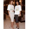 image:imageWomens Oversized T Shirts Graphic Tees Summer Short Sleeve Casual Loose Crewneck Basic Tunic Tops Trendy 2026White Flower1