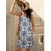 image:imageWomens Summer Dress 2026 Sleeveless Floral Boho Sundress Swimsuit Coverup Casual Loose Beach Vacation Tank DressesFloral 14