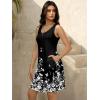 image:imageWomens Summer Dress 2026 Sleeveless Floral Boho Sundress Swimsuit Coverup Casual Loose Beach Vacation Tank DressesFloral 26