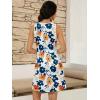 image:imageWomens Summer Dress 2026 Sleeveless Floral Boho Sundress Swimsuit Coverup Casual Loose Beach Vacation Tank DressesFloral 3