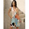 image:imageWomens Summer Dress 2026 Sleeveless Floral Boho Sundress Swimsuit Coverup Casual Loose Beach Vacation Tank DressesMulticolor 24