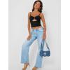 image:imageTrendy Queen Going Out Tops for Women Sexy Cute Y2K Camisole Spaghetti Strap Tank Clothes Summer Beach Vacation Outfits 2026Black