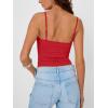image:imageTrendy Queen Going Out Tops for Women Sexy Cute Y2K Camisole Spaghetti Strap Tank Clothes Summer Beach Vacation Outfits 2026Red
