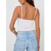 image:imageTrendy Queen Going Out Tops for Women Sexy Cute Y2K Camisole Spaghetti Strap Tank Clothes Summer Beach Vacation Outfits 2026White