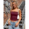 image:imageTrendy Queen Womens 3 Pack Strapless Bandeau Going Out Crop Tube TopsBlack white burgundy