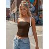 image:imageTrendy Queen Womens 3 Pack Strapless Bandeau Going Out Crop Tube TopsBlack white chocolate