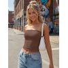 image:imageTrendy Queen Womens 3 Pack Strapless Bandeau Going Out Crop Tube TopsBlack white coffee