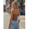 image:imageTrendy Queen Womens 3 Pack Strapless Bandeau Going Out Crop Tube TopsBlack white coffee