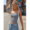 image:imageTrendy Queen Womens 3 Pack Strapless Bandeau Going Out Crop Tube TopsBlack white grey