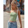 image:imageTrendy Queen Womens 3 Pack Strapless Bandeau Going Out Crop Tube TopsBlack white light Green