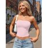 image:imageTrendy Queen Womens 3 Pack Strapless Bandeau Going Out Crop Tube TopsBlack white pink