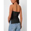 image:imageTrendy Queen Womens Off Shoulder Tube TopBlack