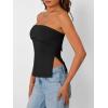 image:imageTrendy Queen Womens Off Shoulder Tube TopBlack