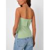 image:imageTrendy Queen Womens Off Shoulder Tube TopLight Green