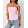 image:imageTrendy Queen Womens Off Shoulder Tube TopLightpink