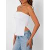 image:imageTrendy Queen Womens Off Shoulder Tube TopWhite