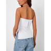 image:imageTrendy Queen Womens Off Shoulder Tube TopWhite