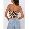 image:imageTrendy Queen Womens Y2K Tube Tops Butter Soft NonSlip Strapless Crop Top Stretchy Bandeau Summer ClothesBig Leopard