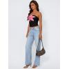 image:imageTrendy Queen Womens Y2K Tube Tops Butter Soft NonSlip Strapless Crop Top Stretchy Bandeau Summer ClothesBlack