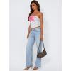 image:imageTrendy Queen Womens Y2K Tube Tops Butter Soft NonSlip Strapless Crop Top Stretchy Bandeau Summer ClothesFlower