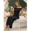 image:imageTrendy Queen Formal Cocktail Dresses for Women Wedding Guest Off the Shoulder Elegant Bodycon Summer 2026 Maxi Party DressBlack