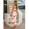 image:imageTrendy Queen Womens 2 Piece Skirt Sets Summer Outfits 2026 Going Out Bodycon Maxi Skirts Tube Tops Y2k Cute Vacation ClothesYellow Pink