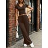 image:imageTrendy Queen 2 Piece Lounge Sets for Women Summer Outfits 2026 Fashion Two Piece Loungewear Spring Outfits ClothesCocoa