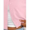 image:imageTrendy Queen Cropped Short Sleeve Cardigan Sweaters for Women Summer Lightweight Spring Outfits Y2k Fashion Clothes 2026Pink