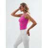 image:imageTrendy Queen Spaghetti Strap Crop Tank Tops for Women Cute Summer Camisoles for Teens Fitted Basic Layering Cami UndershirtsHotpink