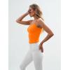 image:imageTrendy Queen Spaghetti Strap Crop Tank Tops for Women Cute Summer Camisoles for Teens Fitted Basic Layering Cami UndershirtsOrange