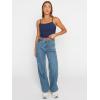 image:imageTrendy Queen Womens Adjustable Camisole Sleeveless Square Neck Spaghetti Strap Tank Tops Basic ShirtNavy