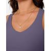 image:imageTrendy Queen Womens Tank Tops Double Lined Crop Sleeveless Going Out Camisole Summer Fashion Basic Soft Spring Clothes 2026Purple