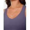 image:imageTrendy Queen Womens Tank Tops Double Lined Crop Sleeveless Going Out Camisole Summer Fashion Basic Soft Spring Clothes 2026Purple