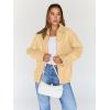 image:imageTrendy Queen Womens Leather Jacket Oversized Going Out amp Everyday Statement Piece Bomber Jacktes Moto CoatKhaki