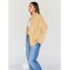 image:imageTrendy Queen Womens Leather Jacket Oversized Going Out amp Everyday Statement Piece Bomber Jacktes Moto CoatKhaki