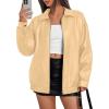 image:imageTrendy Queen Womens Leather Jacket Oversized Going Out amp Everyday Statement Piece Bomber Jacktes Moto CoatKhaki