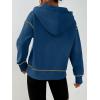 image:imageTrendy Queen Half Zip Pullover Cropped Hoodies for Women Y2k Cute Sweatshirts Jackets Spring Fashion 2026 Outfits ClothingDark Blue