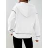 image:imageTrendy Queen Half Zip Pullover Cropped Hoodies for Women Y2k Cute Sweatshirts Jackets Spring Fashion 2026 Outfits ClothingWhite