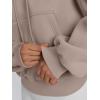 image:imageTrendy Queen Womens Y2k Cropped Hoodie Long Sleeve Pullover Sweatshirts Fall Casual OutfitsCoffee Grey