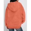 image:imageTrendy Queen Zip Up Hoodies for Women Oversized Acid Wash Sweatshirt Winter Fashion Jacket Cute Y2k Fall teen girls pulloverOrange
