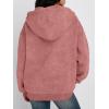 image:imageTrendy Queen Zip Up Hoodies for Women Oversized Acid Wash Sweatshirt Winter Fashion Jacket Cute Y2k Fall teen girls pulloverPink