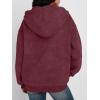 image:imageTrendy Queen Zip Up Hoodies for Women Oversized Acid Wash Sweatshirt Winter Fashion Jacket Cute Y2k Fall teen girls pulloverWinered