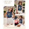 image:imageLUXVEER Sleeveless Tank Tops for Women 2026 Summer Casual Blouses Graphic Tees Loose Fit Crewneck Vacation Outfits ShirtsPattern10